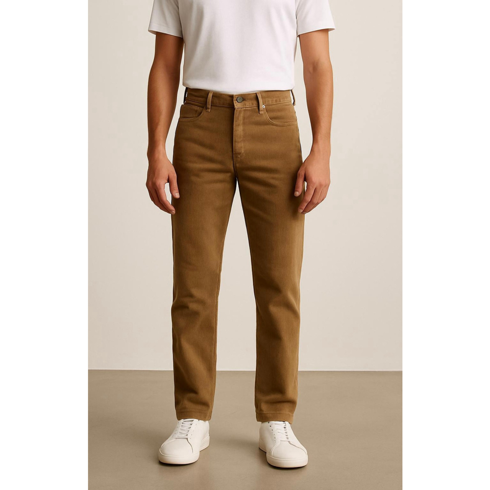 Men's PRESTIGE ORIGINAL Corduroy Pants Waist 42 Brown‎ Earth Tones Retro Grunge